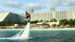 Turismo em Cancun: Hoverboard.